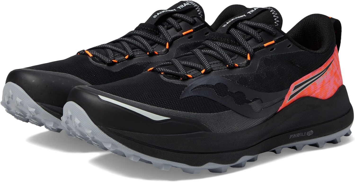 

Кроссовки Xodus Ultra 2 Saucony, цвет Black/Vizi Orange