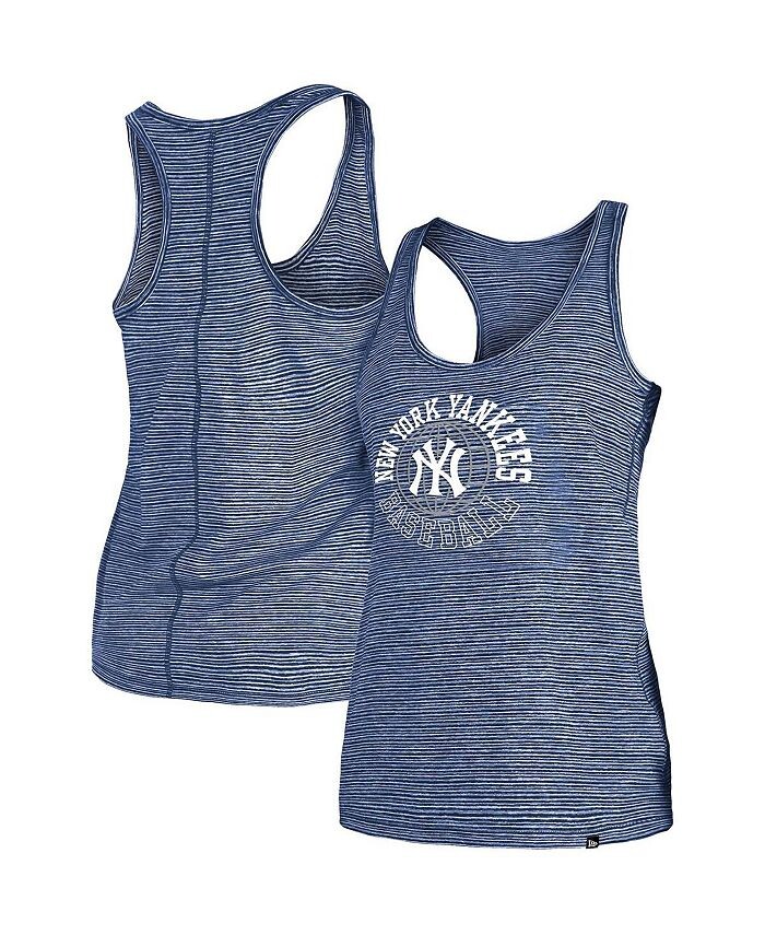 

Женская темно-синяя майка New York Yankees Active Racerback New Era, синий
