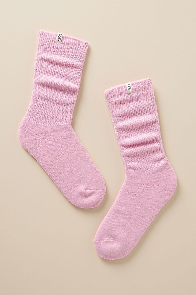 

Носки Ugg Shealy Crew, розовый