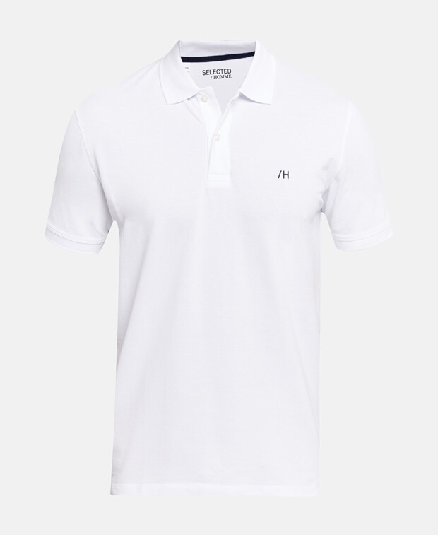 

Рубашка поло Selected Homme, белый