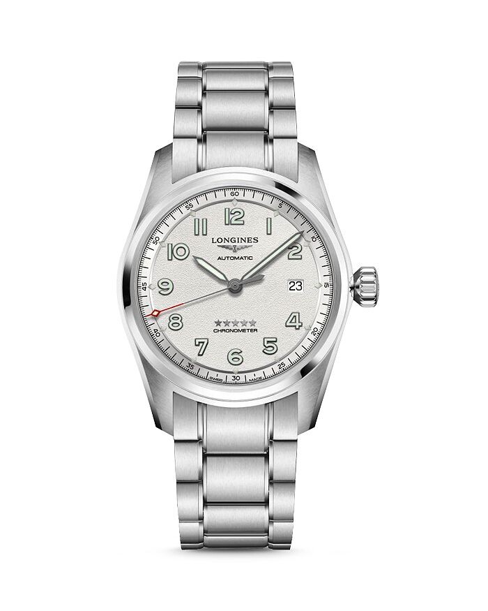 

Часы-браслет Longines Spirit из нержавеющей стали, 40 мм