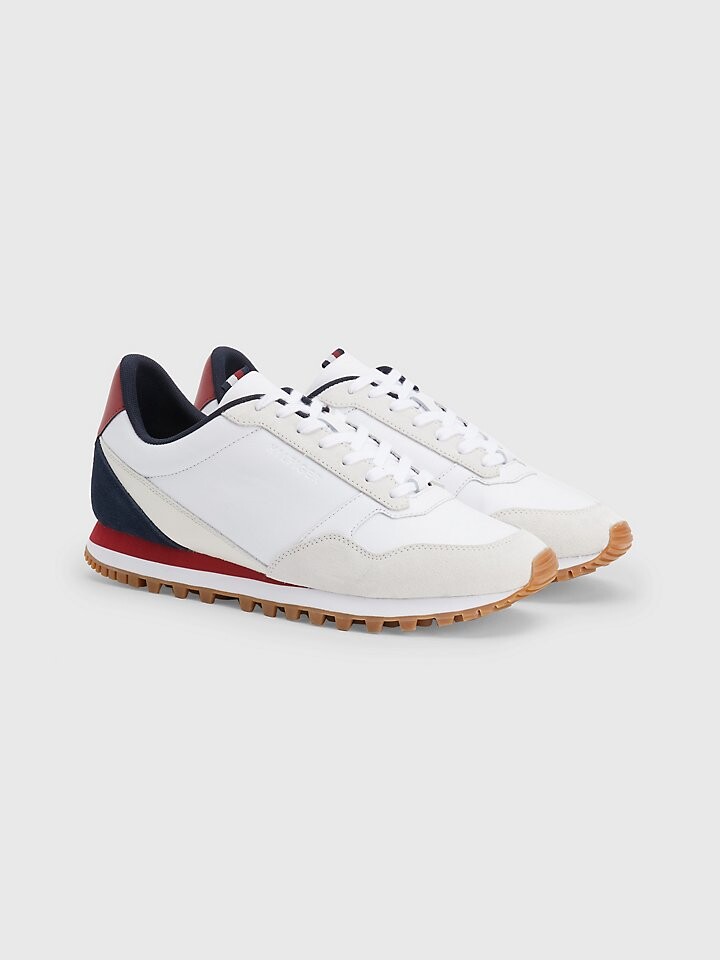 

Кожаные кроссовки с завышенной талией Tommy Hilfiger