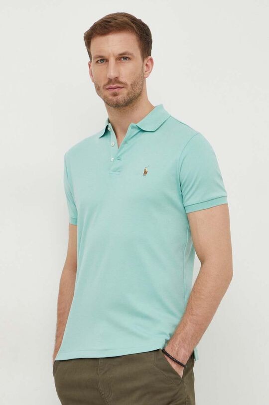 

Хлопковое поло Polo Ralph Lauren, зеленый