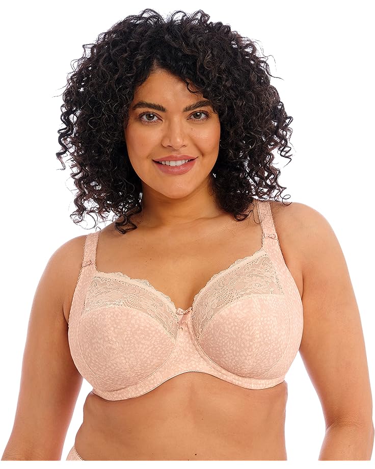 Бюстгальтер elomi Morgan Underwire Full Cup with Stretch Lace, цвет Cameo Rose бюстгальтер oysho eyelash lace classic with underwire синий