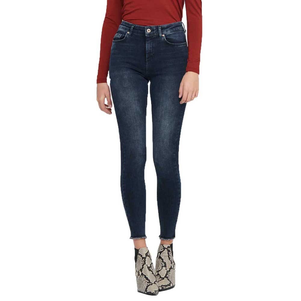 

Джинсы Only Blush Life Mid Waist Skinny Ankle, синий