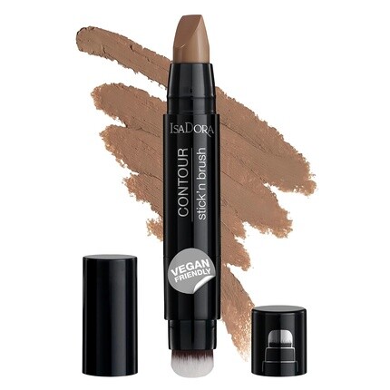 

IsaDora Stick'n Brush Контурный стик с кистью Matte Natural Contour Dark Almond