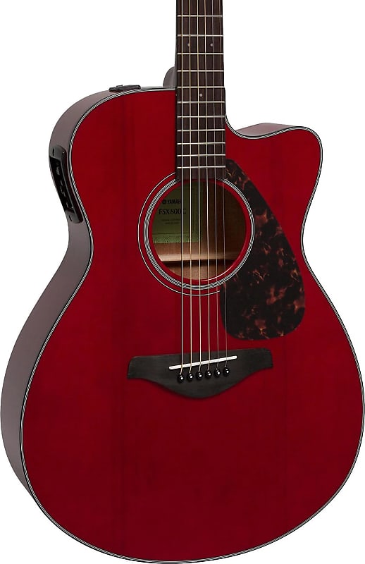 цена Акустическая гитара Yamaha FSX800C RR Cutaway Spruce Top Acoustic/Electric Guitar