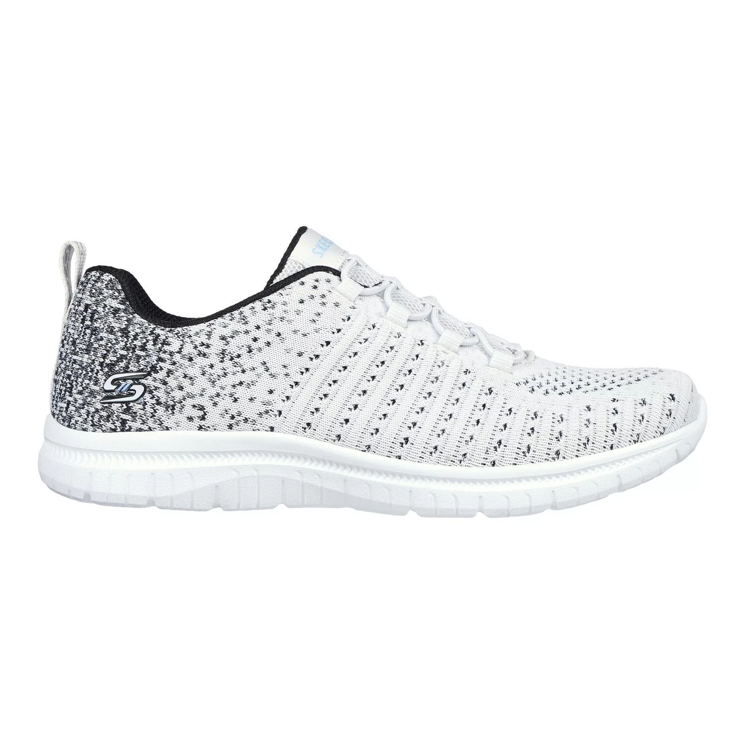 Женские кроссовки Skechers Virtue Skechers, черный/розовый кроссовки virtue skechers черный