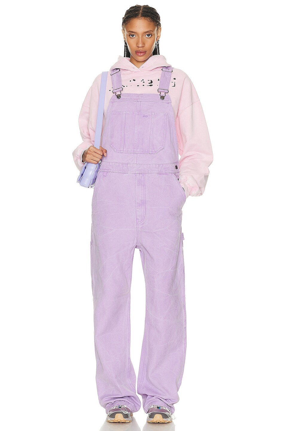 

Комбинезон Acne Studios Wide Leg Overall, цвет Smoky Purple