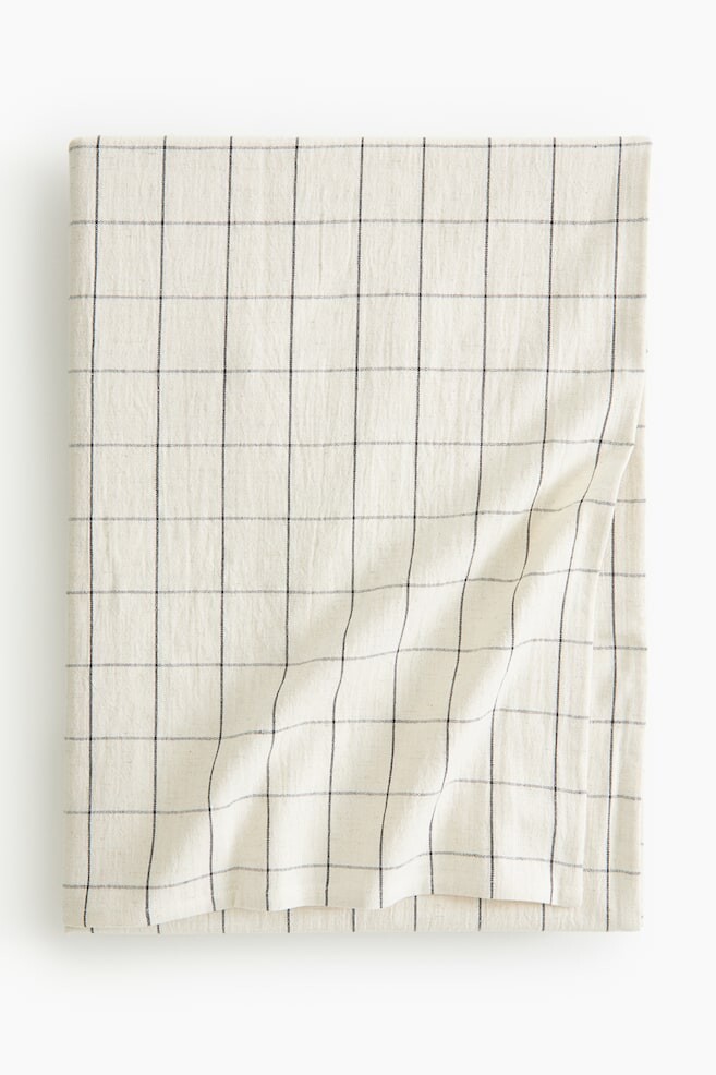 

Скатерть из смеси хлопка H&M, 140x320 см, бежевый