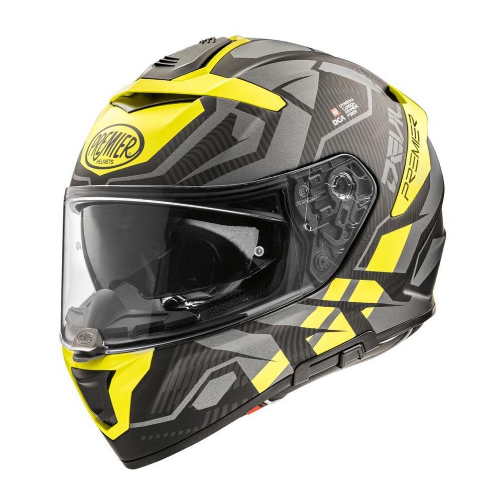 

Шлем полнолицевой Premier Helmets 23 Devil JC Y BM 22.06, серый