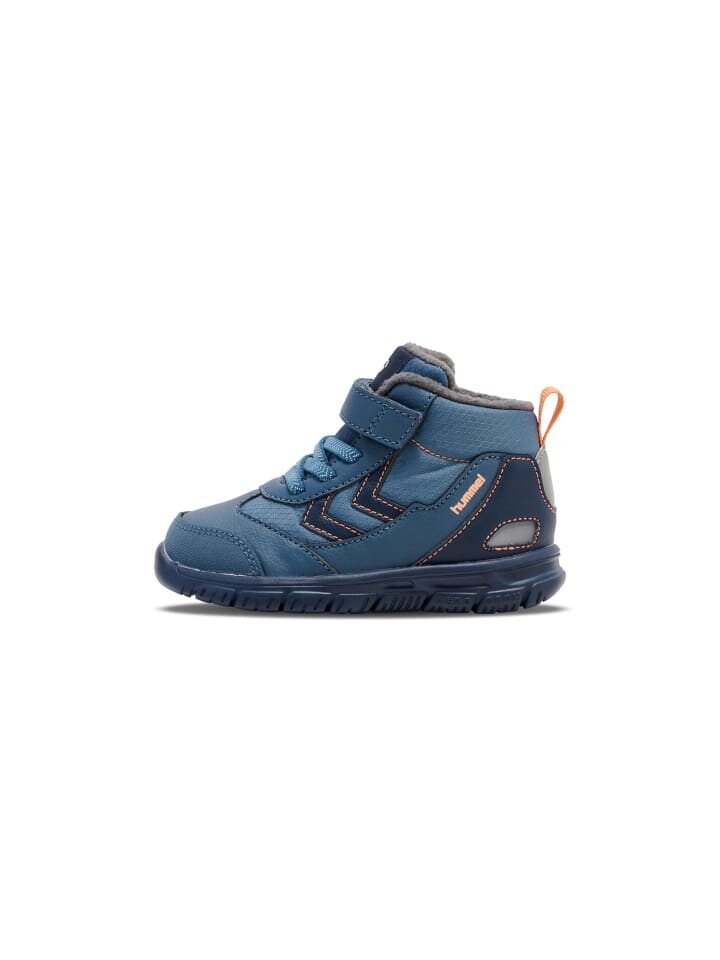 

Сапоги Hummel Elastische Schnürsenkel Winter Crosslite Winter Kinder, цвет bering sea
