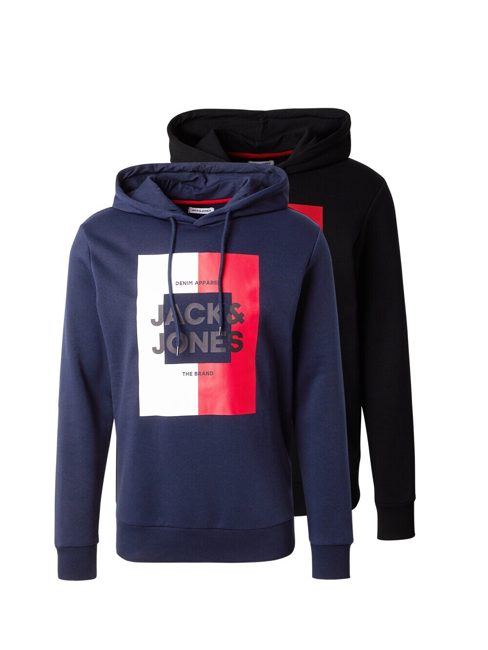 

Толстовка JACK & JONES, темно-синий/черный