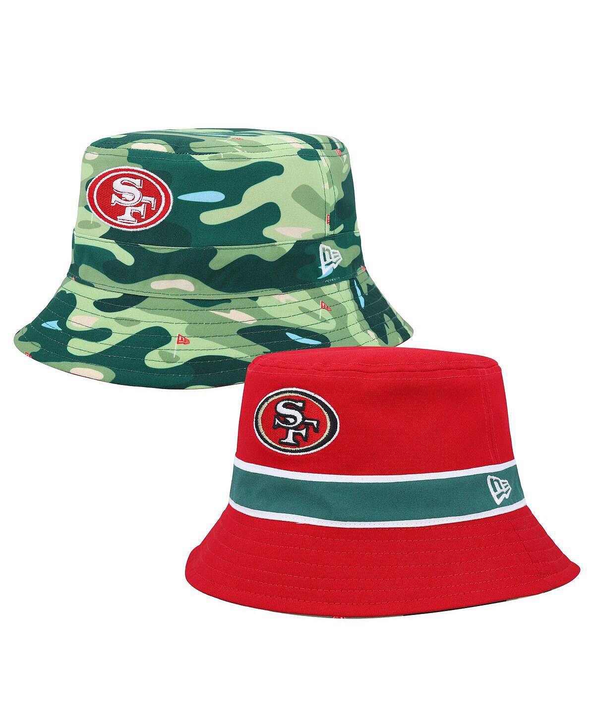 

Мужская двусторонняя панама Scarlet Camo San Francisco 49ers New Era