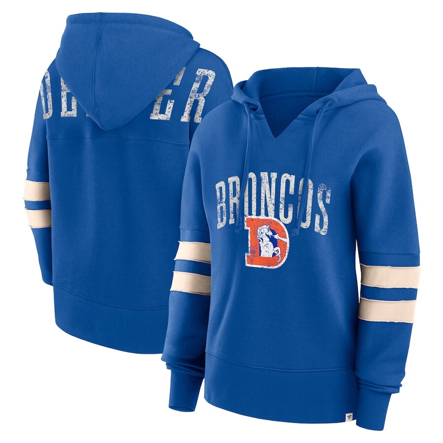 

Пуловер с капюшоном Fanatics Branded Denver Broncos, роял