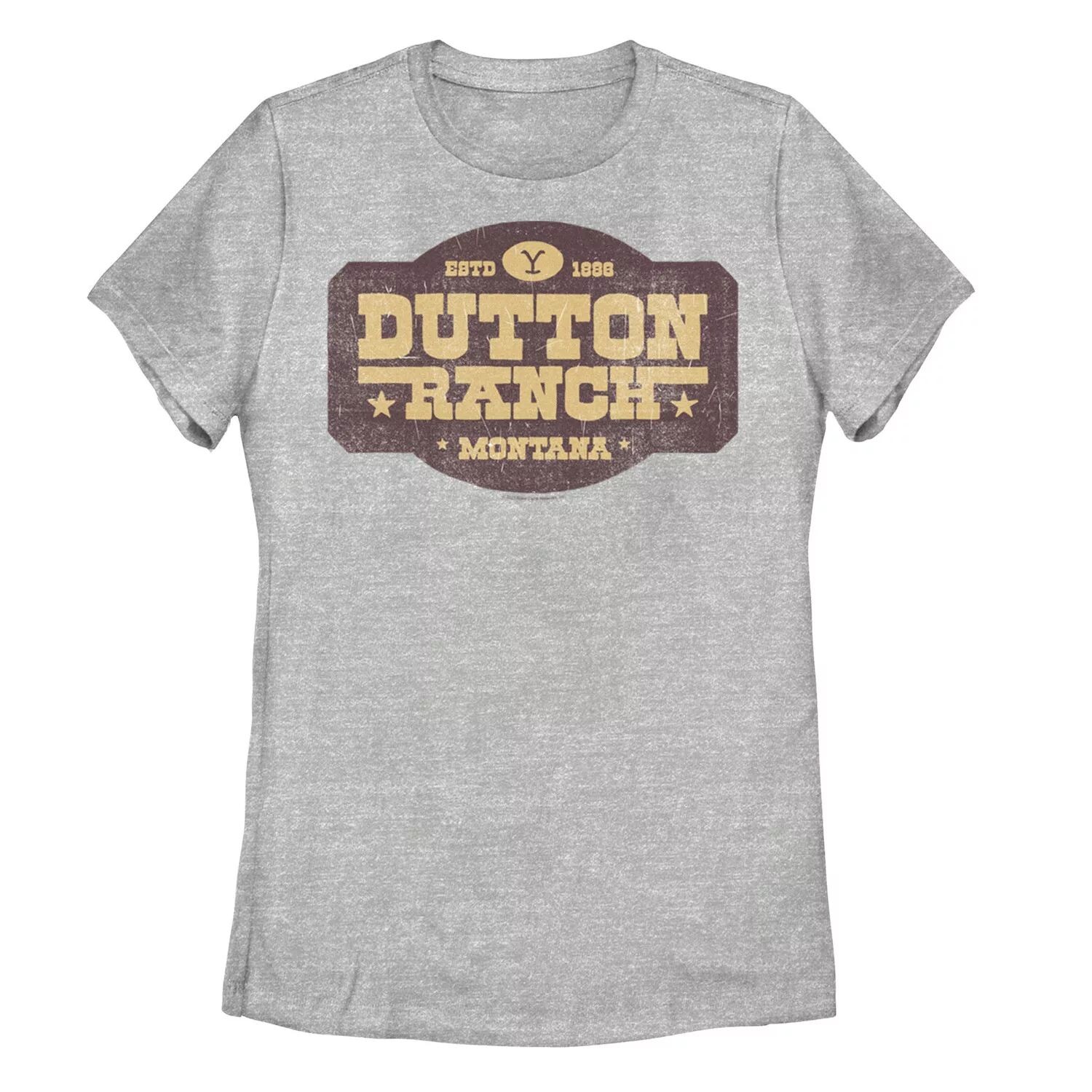 

Футболка с надписью Yellowstone Dutton Ranch Montana для юниоров Licensed Character