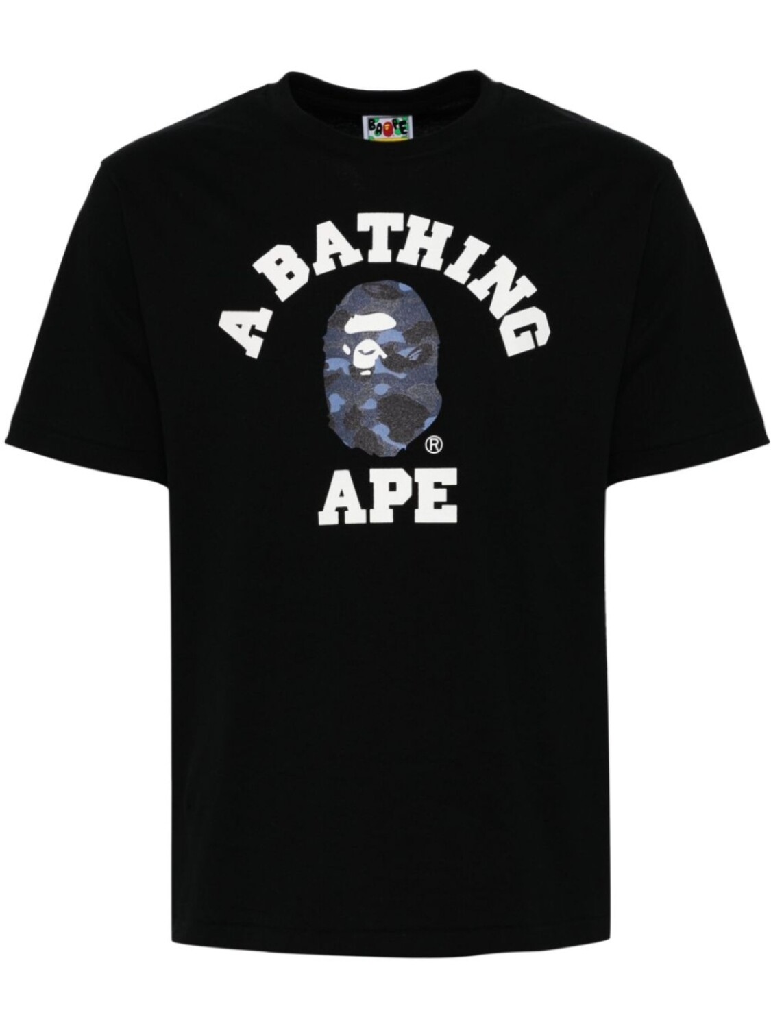 

A BATHING APE футболка с логотипом, черный