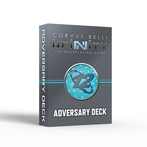 Коллекционные карточки Infinity: Adversary Card Deck Modiphius