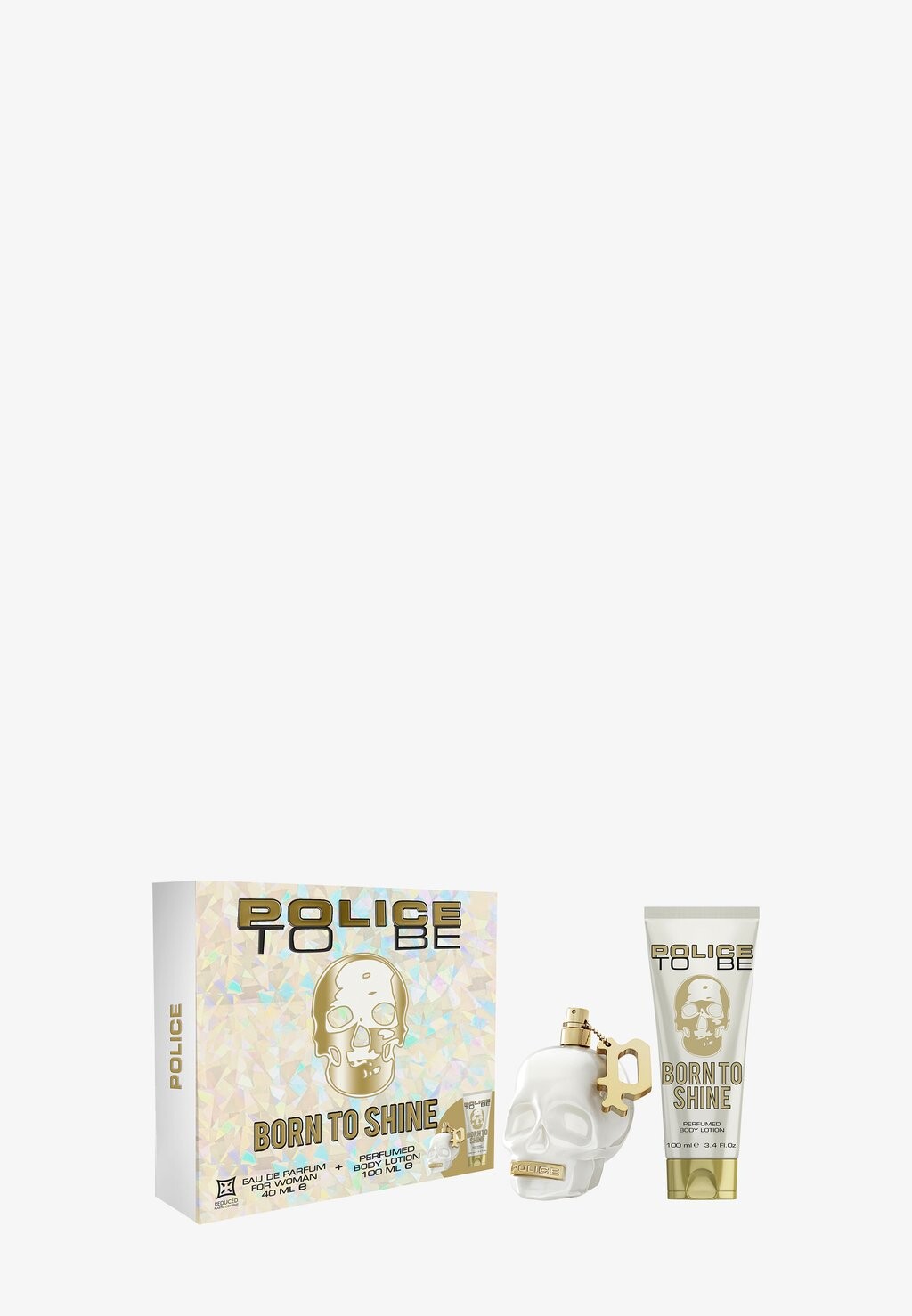 

Парфюмерные коробки To Be Born To Shine For Woman Gift Set Police Fragrances