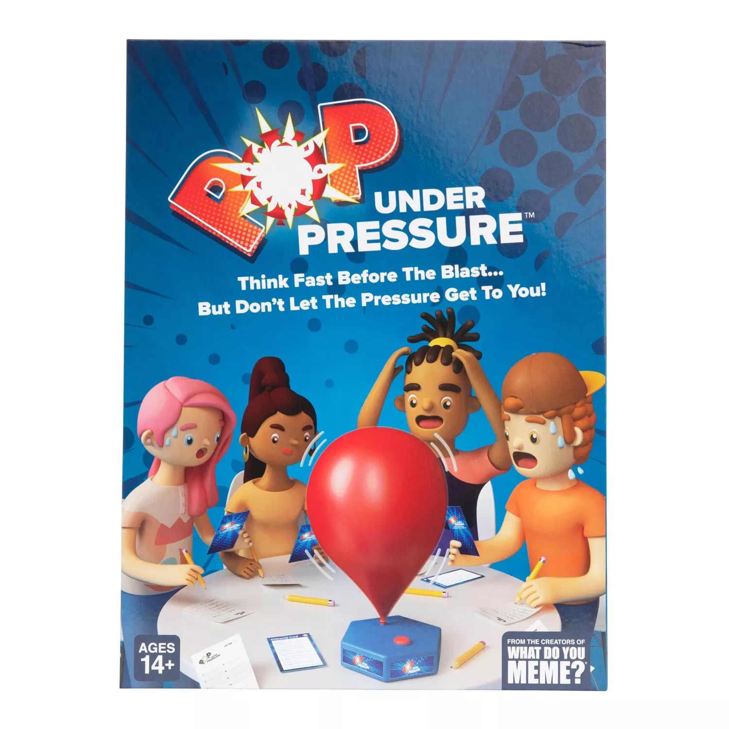 Игра Pop Under Pressure Party от What Do You Meme? What Do You Meme? стикерпак meme 2