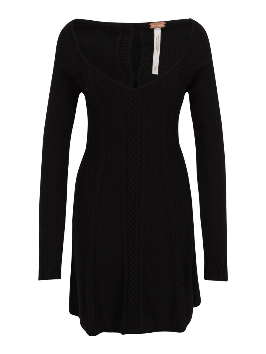 

Платье Free People Knitted dress SMALL WORLD, черный