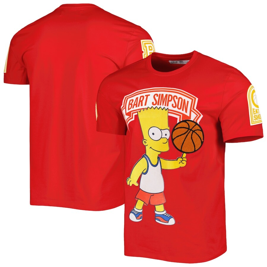 

Футболка с коротким рукавом Freeze Max The Simpsons, красный