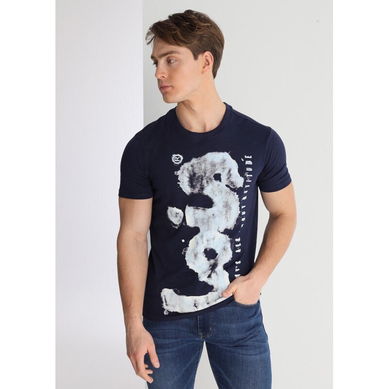 

Футболка Lois Jeans Grafiti, синий