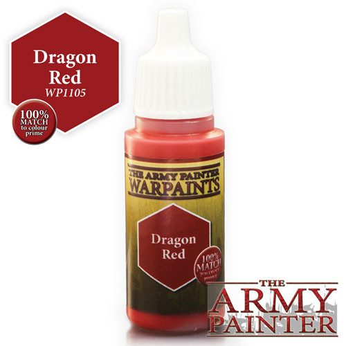 

Аксессуары Army Painter Warpaint: Dragon Red (18ml)