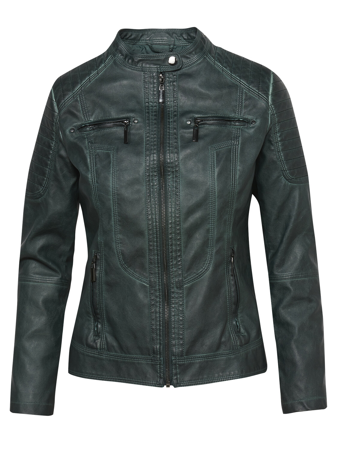 

Кожаная куртка KOROSHI Leder Effektjacke, синий
