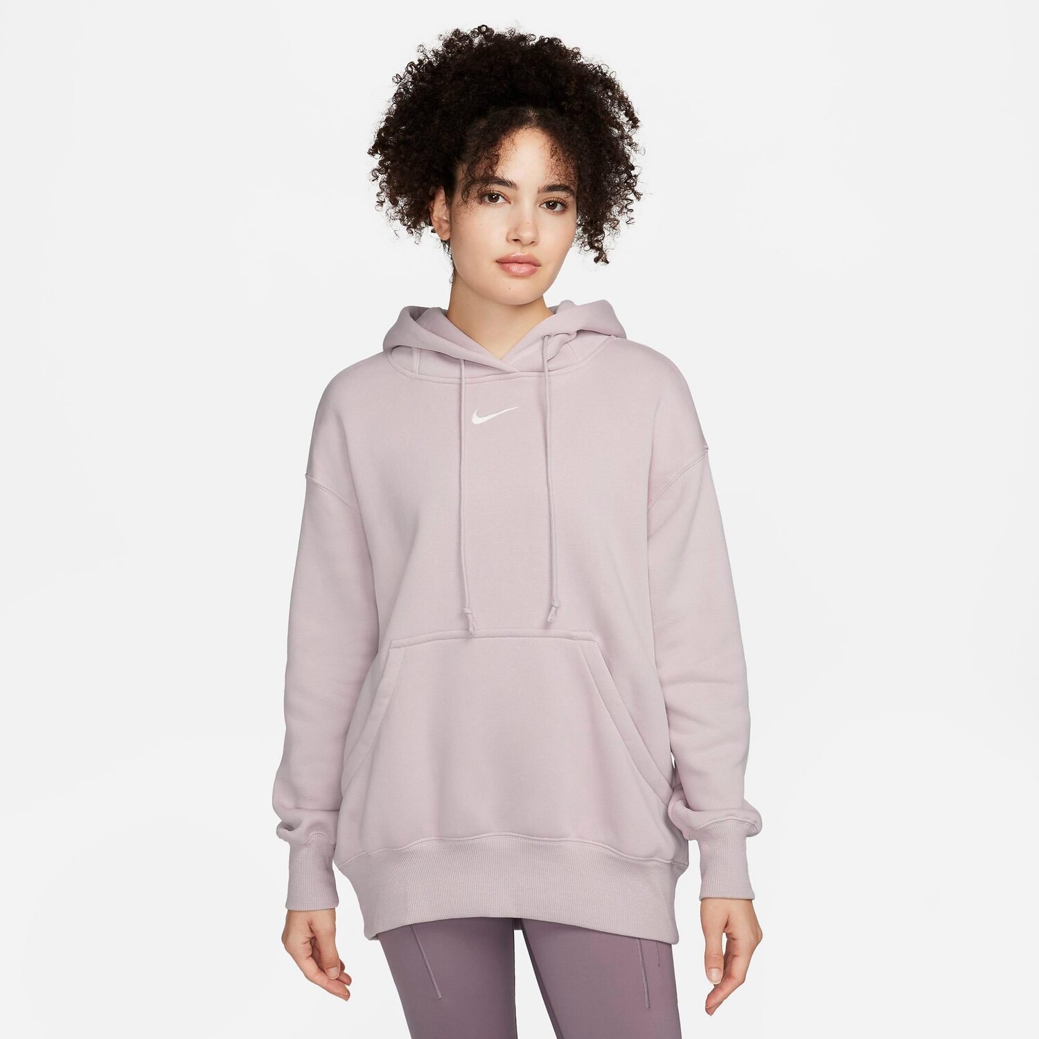 

Женский свободный пуловер с капюшоном из флиса Nike Sportswear Phoenix, черный