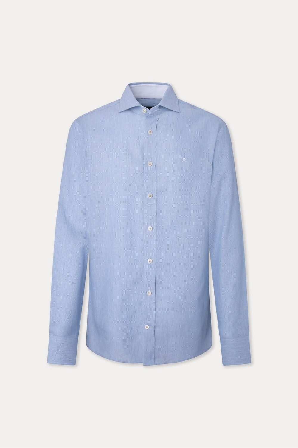 

Синяя мужская рубашка Лондон Hackett, синий