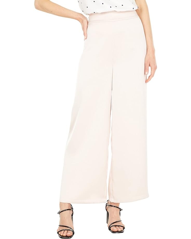 

Брюки Badgley Mischka Wide Leg Cropped, цвет Blush