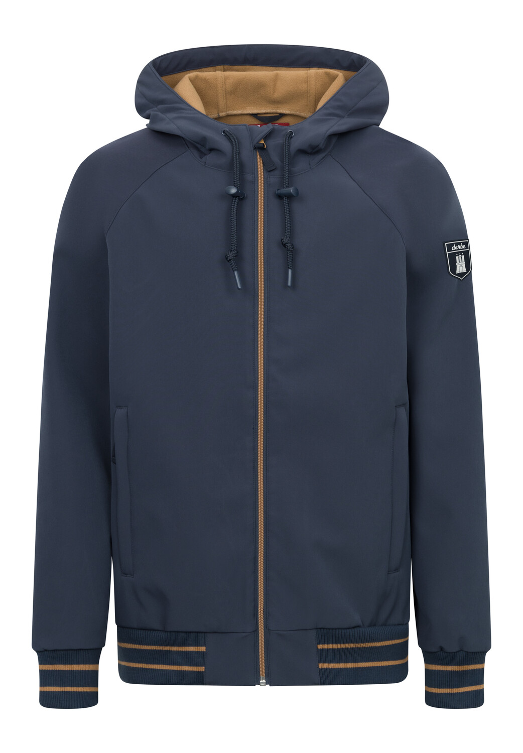 

Куртка Derbe Softshelljacke Helgoby, цвет Navy/Chipmunk