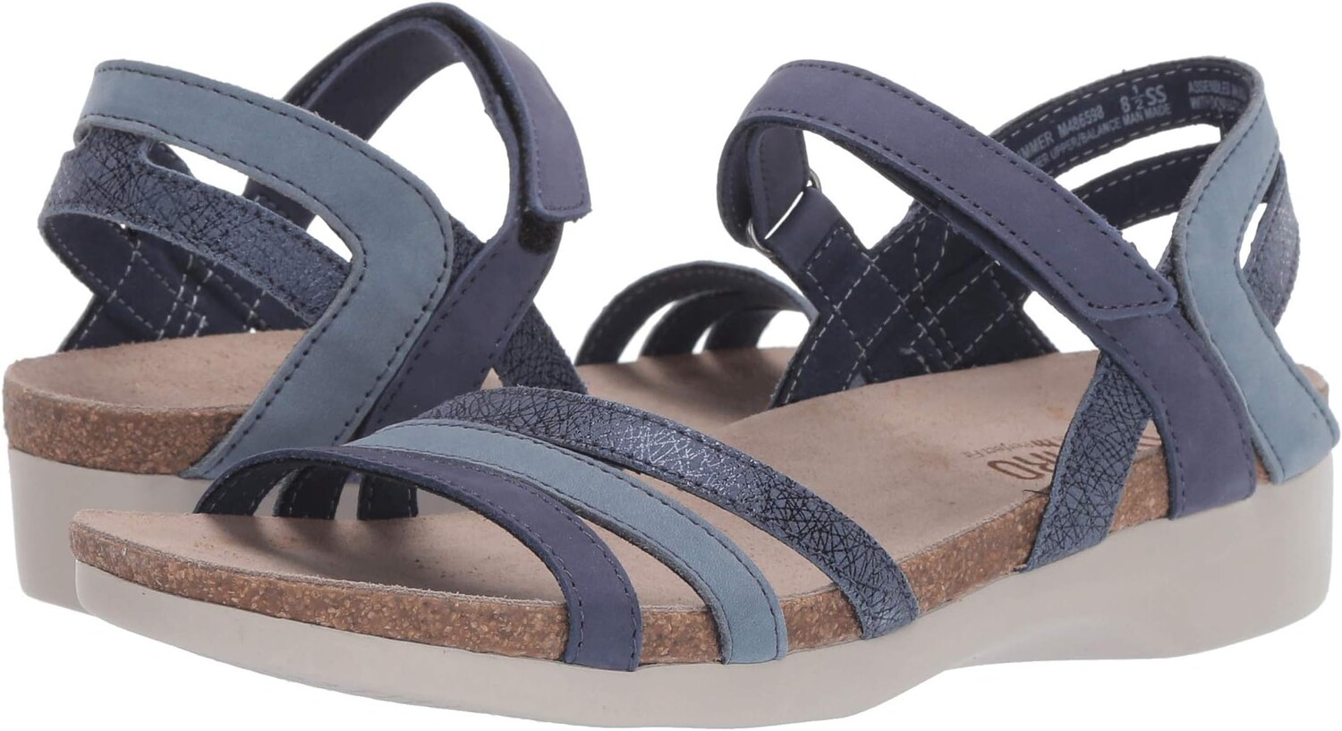 

Сандалии на плоской подошве Summer Munro, цвет Blue Combo