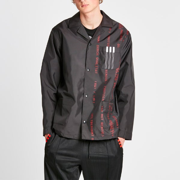 adidas originals x Alexander Wang Crossover Casual Coach Jacket Black CDEK.Shopping