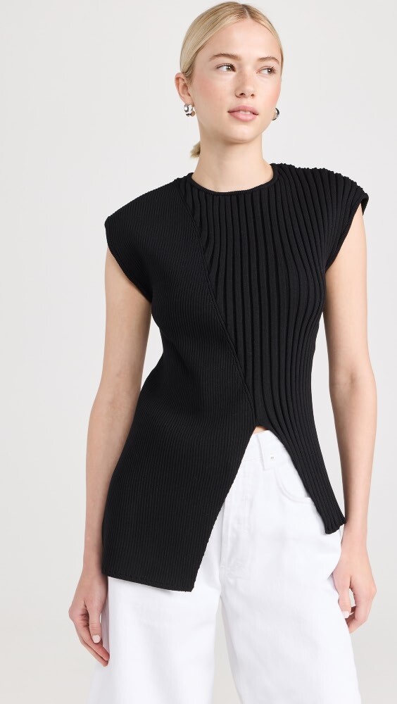 

Топ Róhe Asymmetric Sleeveless Knitted