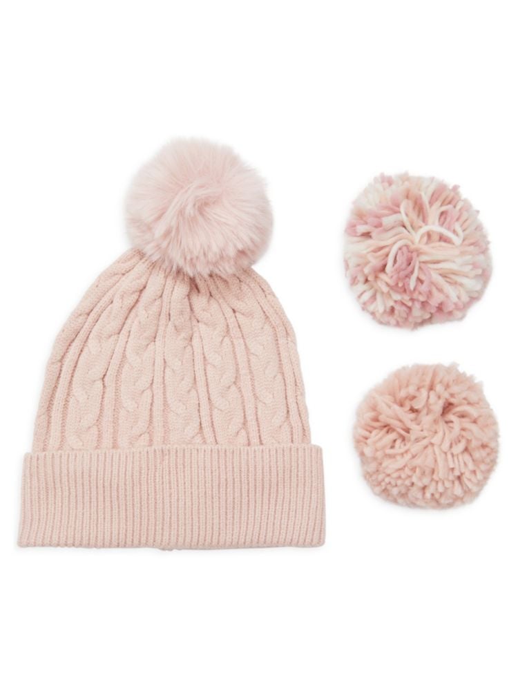 

Шапка из искусственного меха Pick-A-Pom Vince Camuto, цвет Blush