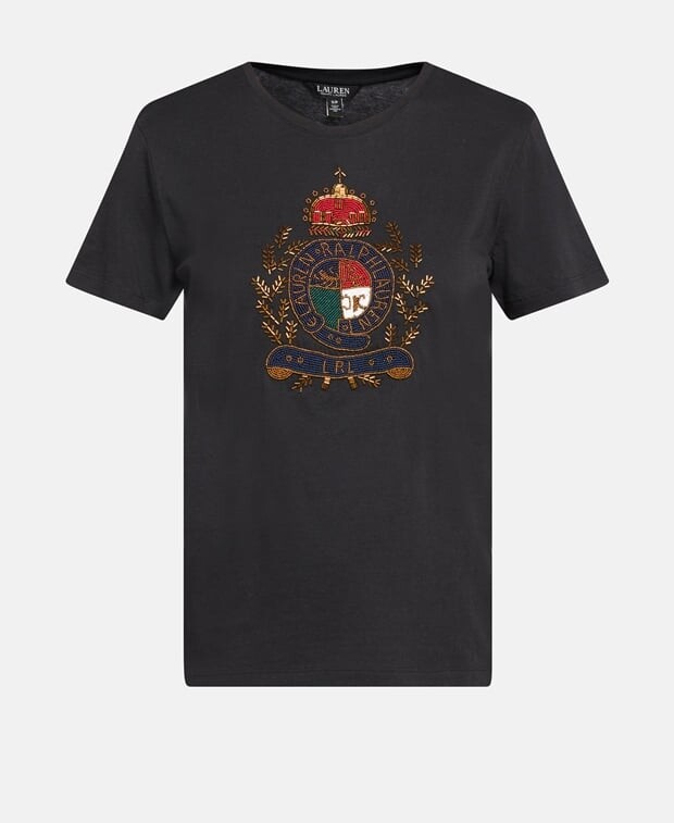 

Футболка Lauren Ralph Lauren, черный