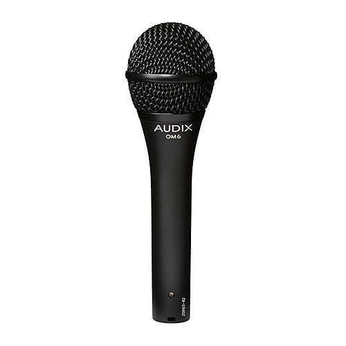 Кардиоидный динамический вокальный микрофон Audix OM6 Dynamic Vocal Microphone