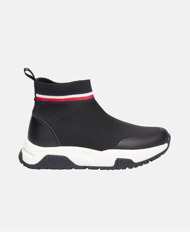 

Кроссовки на платформе Tommy Hilfiger, черный