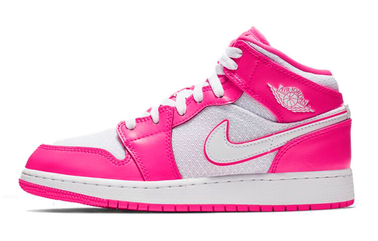 

Nike Air Jordan 1 Mid Hyper Розовый Белый