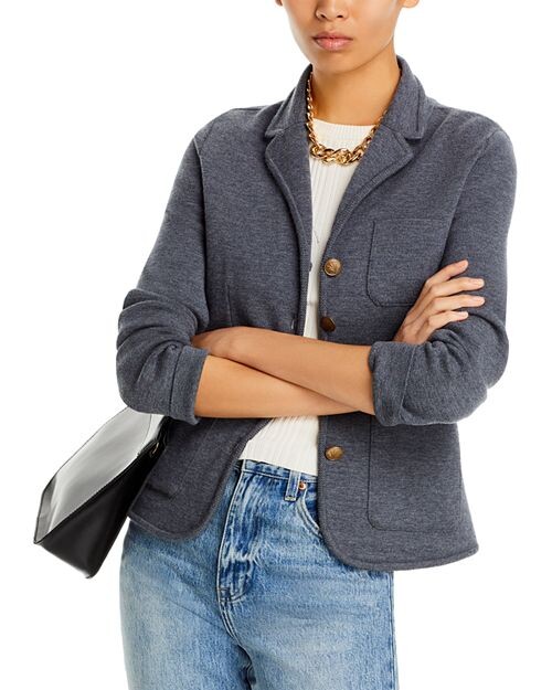 

Блейзер Abigail из смесовой шерсти мериноса rag & bone, цвет Gray