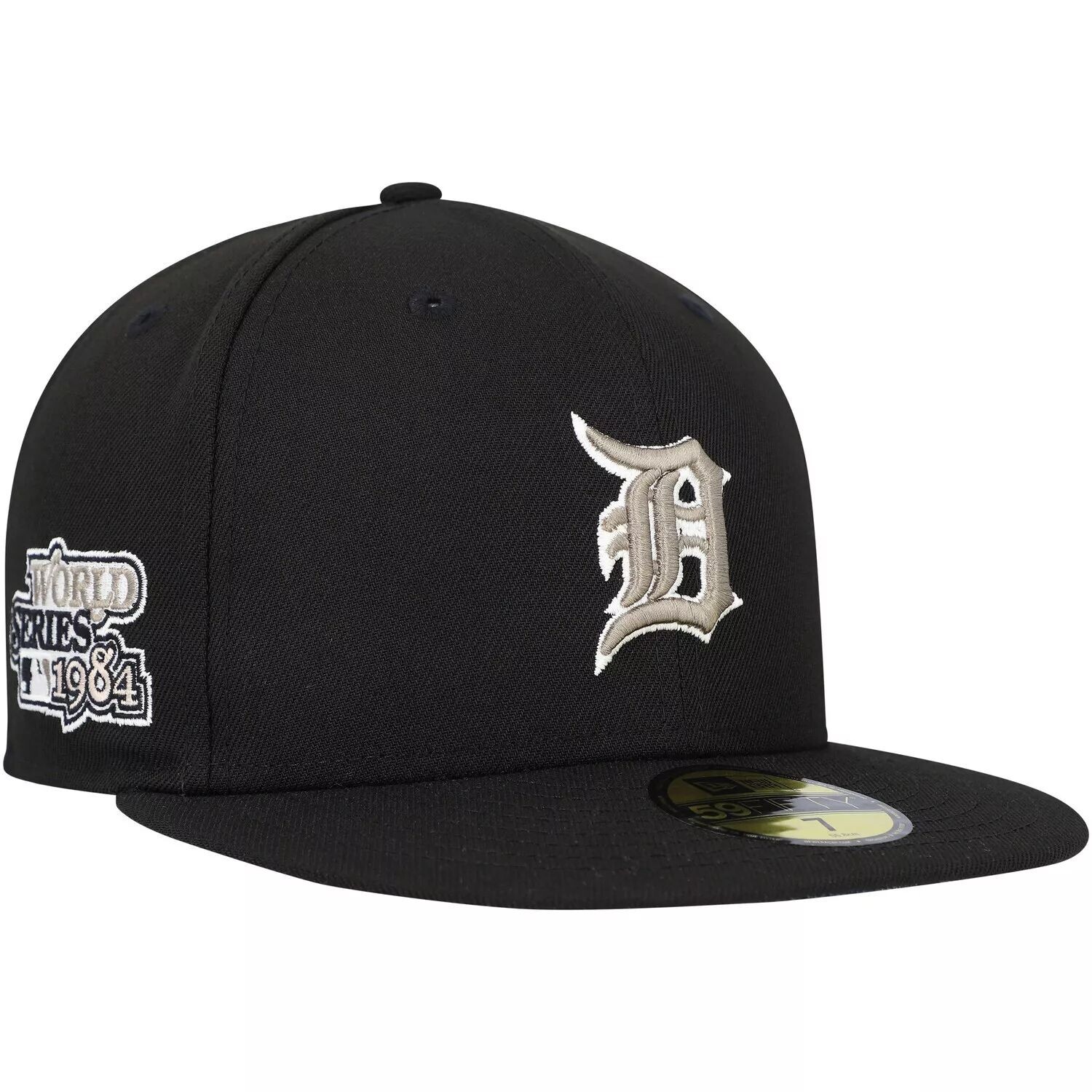 

Мужская шляпа New Era Black Detroit Tigers Chrome Camo Undervisor 59FIFTY