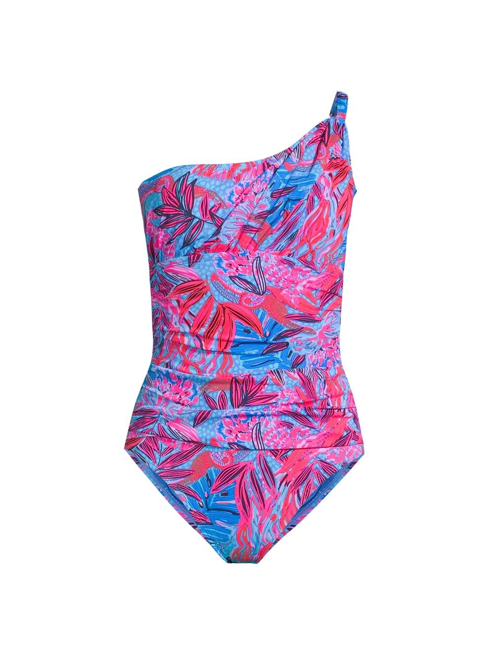 

Слитный купальник Blaine с цветочным принтом Lilly Pulitzer, красный