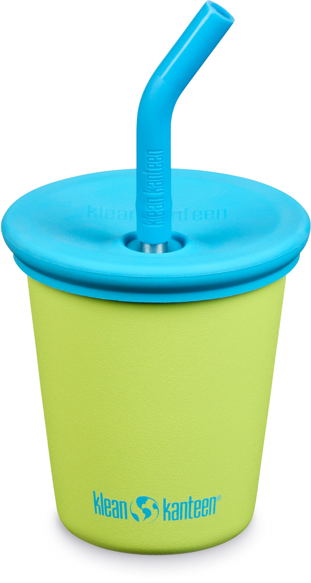 Детская чашка с соломенной крышкой - 10 эт. унция Klean Kanteen, желтый