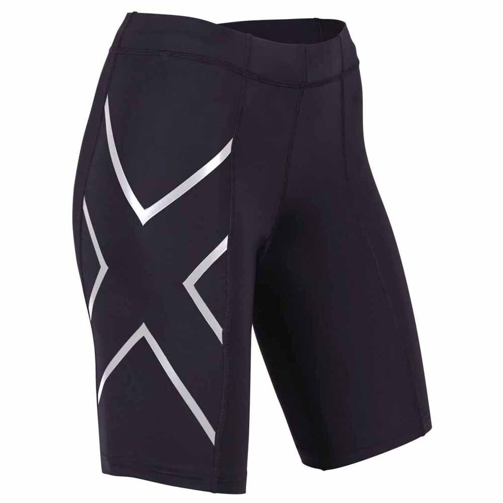 Тайтсы 2XU Compression Short, черный тайтсы 2xu compression черный