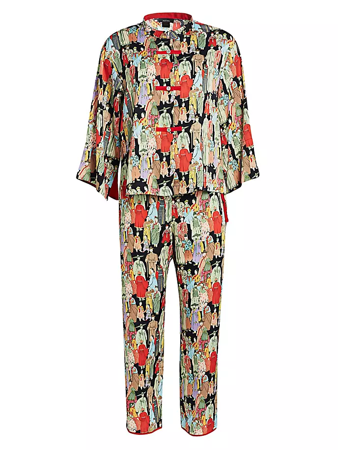 

Династия Пижамы Natori, мультиколор