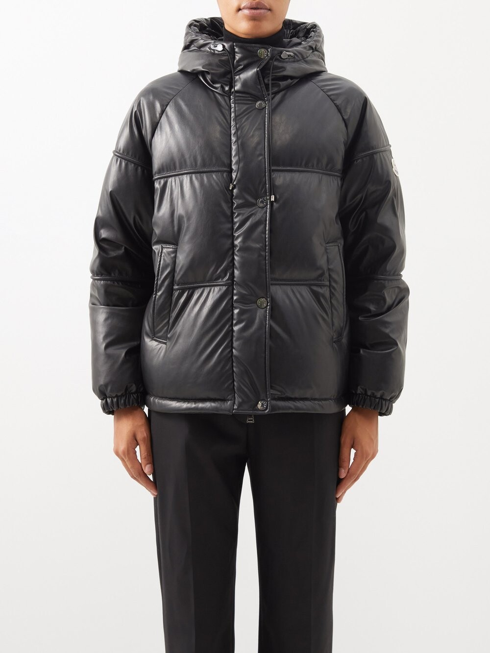 

Стеганый пуховик clarabridge Moncler, черный