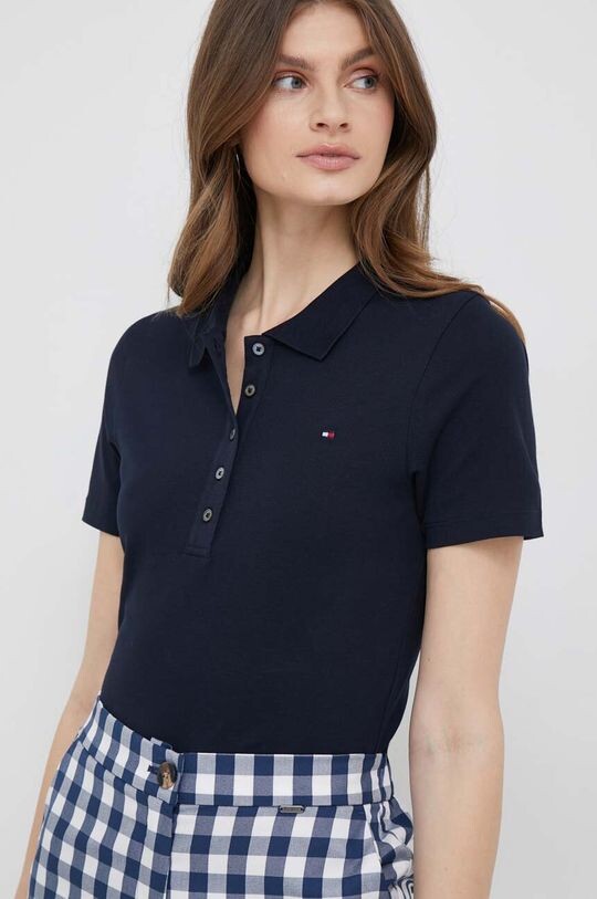 

Поло Tommy Hilfiger, темно-синий