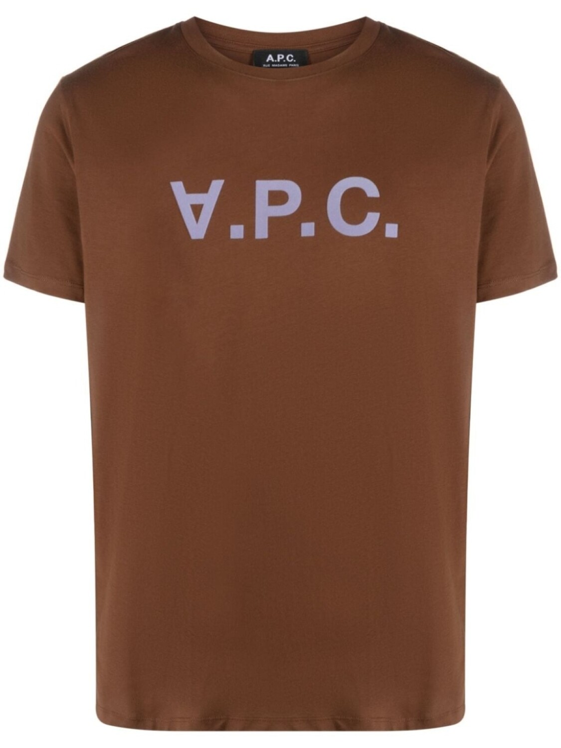 

A.P.C. футболка VPC с логотипом, коричневый